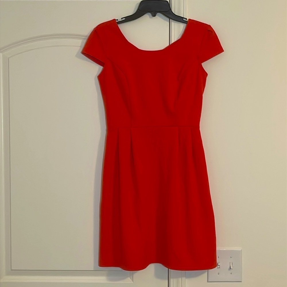 NWOT ENFOCUS Studio Orange Sleeveless Dress NWOT